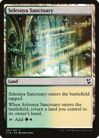 Selesnya Sanctuary [Commander 2018] | Magic Magpie