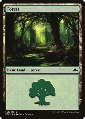Forest (185) [Fate Reforged] | Magic Magpie