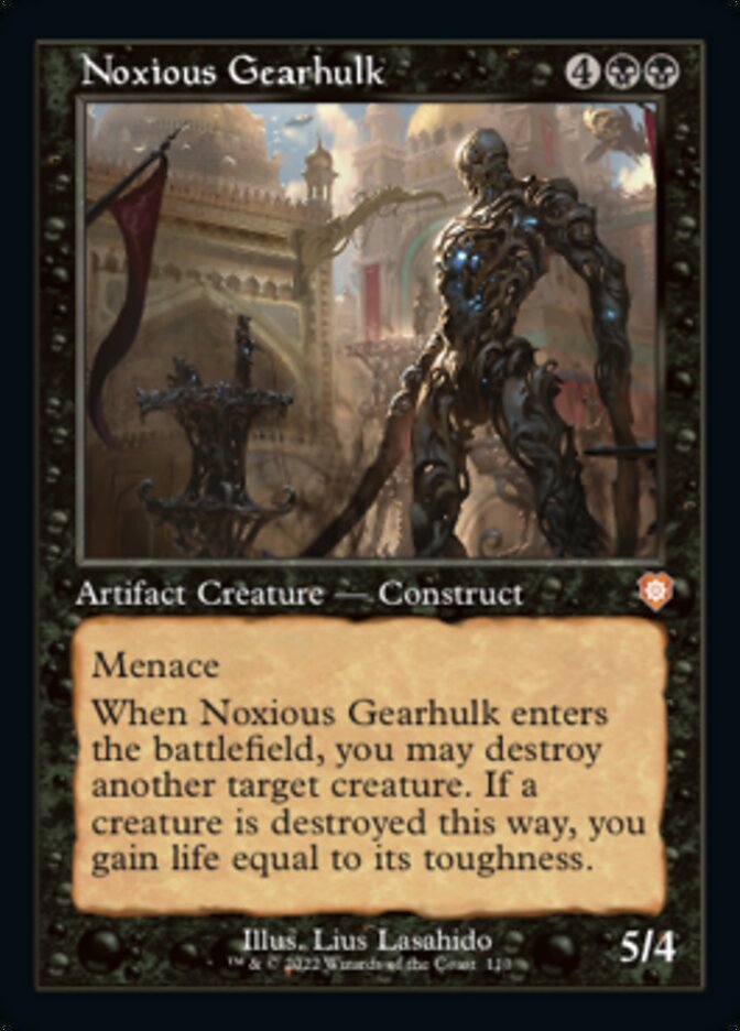 Noxious Gearhulk (Retro) [The Brothers' War Commander] | Magic Magpie