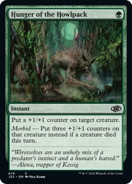 Hunger of the Howlpack [Jumpstart 2022] | Magic Magpie