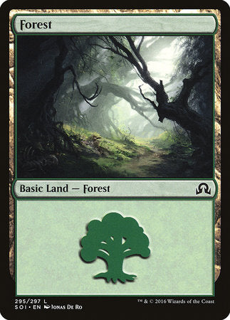 Forest (295) [Shadows over Innistrad] | Magic Magpie