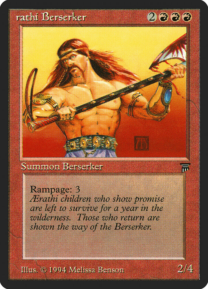 Aerathi Berserker [Legends] | Magic Magpie