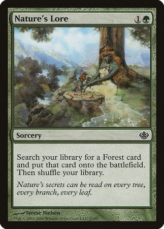Nature's Lore [Duel Decks: Garruk vs. Liliana] | Magic Magpie