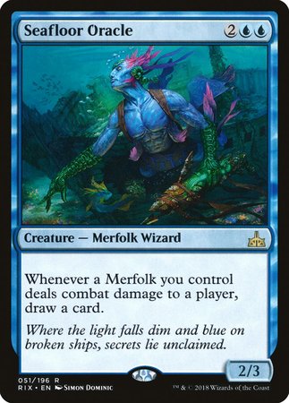 Seafloor Oracle [Rivals of Ixalan] | Magic Magpie