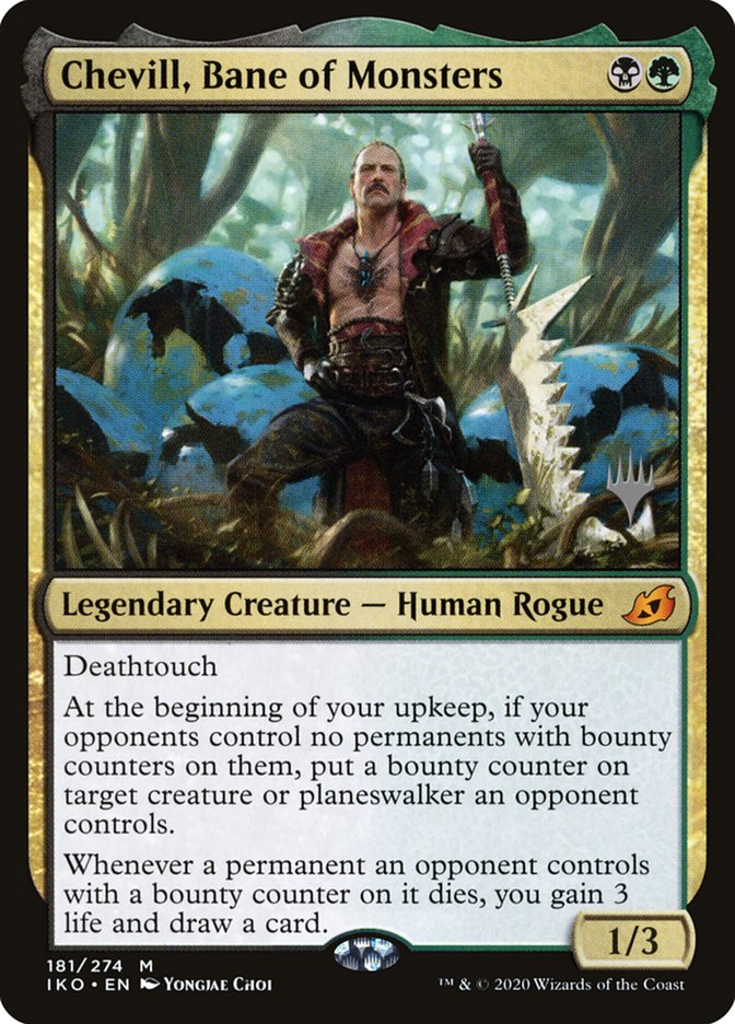 Chevill, Bane of Monsters (Promo Pack) [Ikoria: Lair of Behemoths Promos] | Magic Magpie