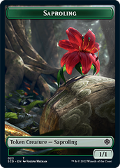 Saproling // Soldier Double-Sided Token [Starter Commander Decks] | Magic Magpie