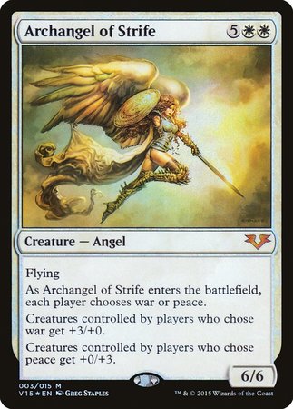 Archangel of Strife [From the Vault: Angels] | Magic Magpie