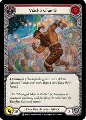 Macho Grande (Red) [EVR027] (Everfest)  1st Edition Rainbow Foil | Magic Magpie