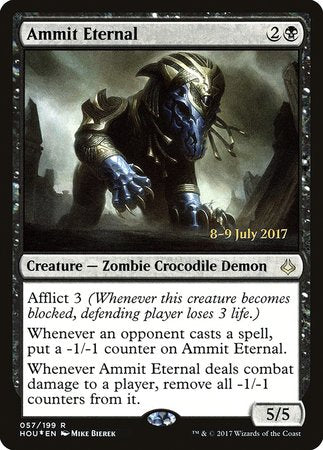 Ammit Eternal [Hour of Devastation Promos] | Magic Magpie