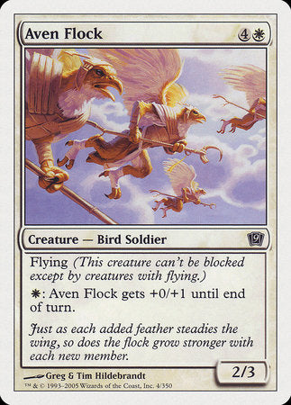 Aven Flock [Ninth Edition] | Magic Magpie