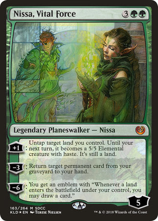 Nissa, Vital Force (SDCC 2018 EXCLUSIVE) [San Diego Comic-Con 2018] | Magic Magpie