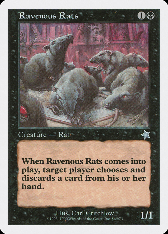 Ravenous Rats [Starter 1999] | Magic Magpie