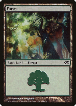 Forest (154) [Planechase 2012] | Magic Magpie
