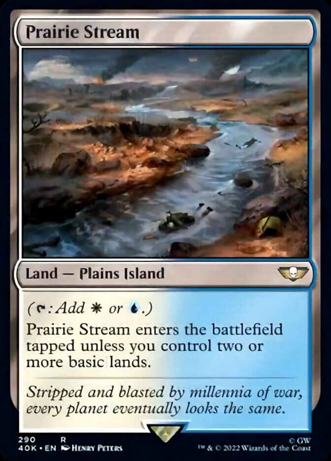 Prairie Stream [Universes Beyond: Warhammer 40,000] | Magic Magpie