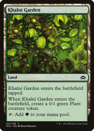 Khalni Garden [Planechase Anthology] | Magic Magpie