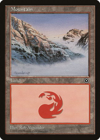 Mountain (158) [Portal Second Age] | Magic Magpie