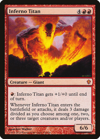 Inferno Titan [Commander 2013] | Magic Magpie
