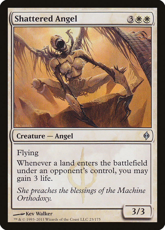 Shattered Angel [New Phyrexia] | Magic Magpie