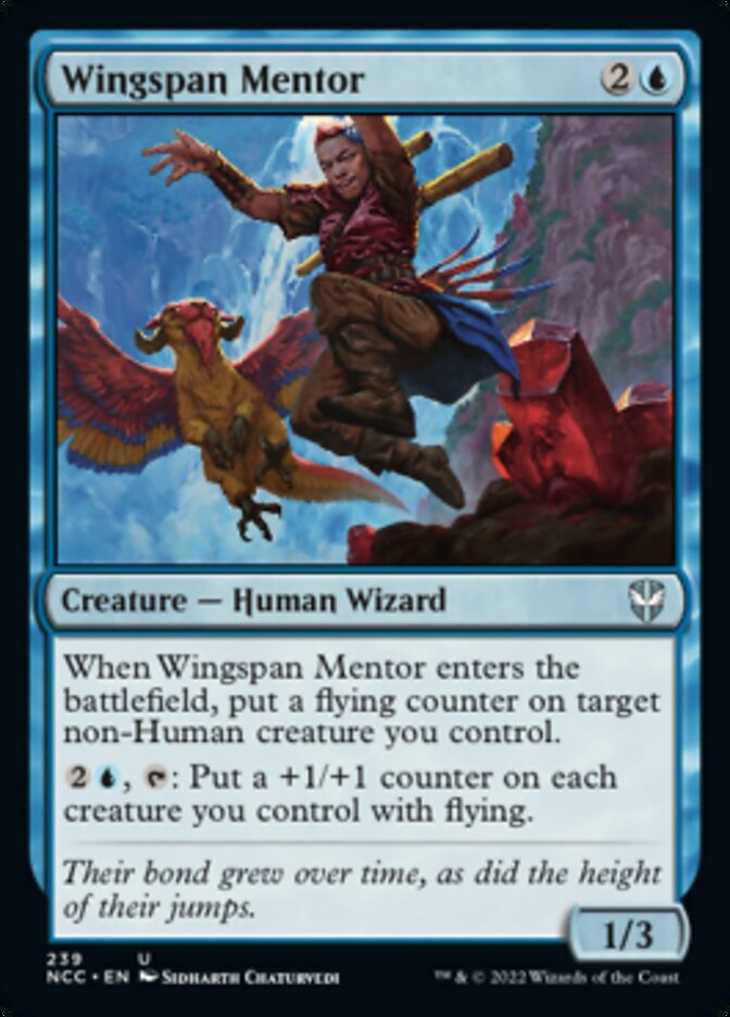 Wingspan Mentor [Streets of New Capenna Commander] | Magic Magpie