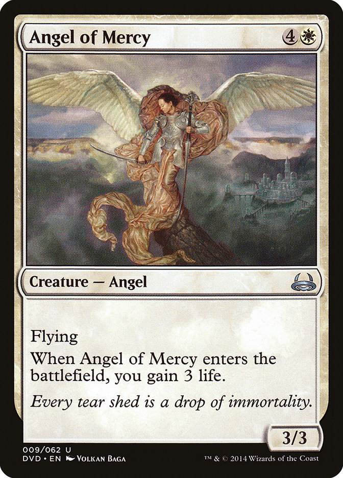 Angel of Mercy (Divine vs. Demonic) [Duel Decks Anthology] | Magic Magpie