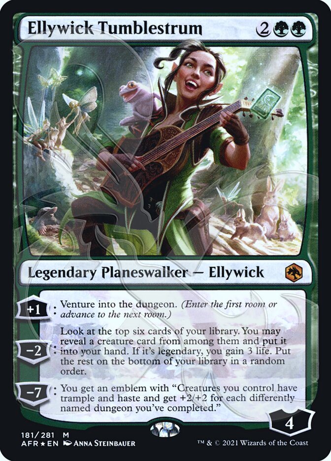 Ellywick Tumblestrum (Ampersand Promo) [Dungeons & Dragons: Adventures in the Forgotten Realms Promos] | Magic Magpie