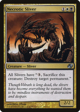 Necrotic Sliver [Planar Chaos] | Magic Magpie