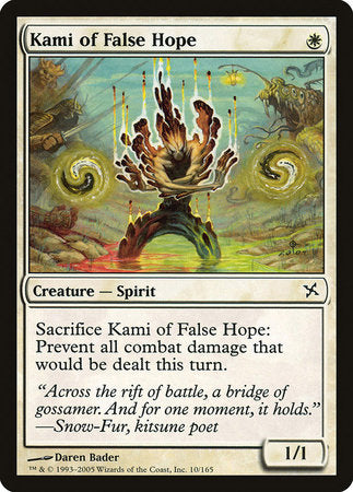 Kami of False Hope [Betrayers of Kamigawa] | Magic Magpie