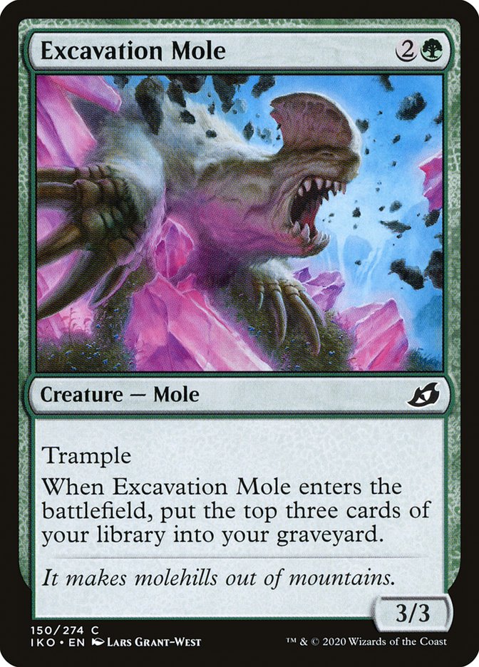 Excavation Mole [Ikoria: Lair of Behemoths] | Magic Magpie