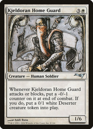 Kjeldoran Home Guard [Coldsnap Theme Decks] | Magic Magpie