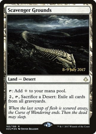 Scavenger Grounds [Hour of Devastation Promos] | Magic Magpie