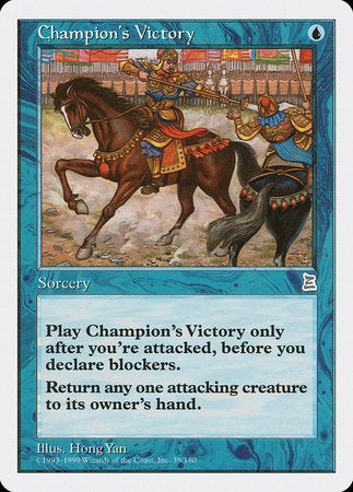 Champion's Victory [Portal Three Kingdoms] | Magic Magpie