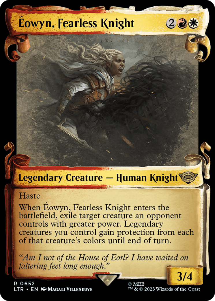 Eowyn, Fearless Knight [The Lord of the Rings: Tales of Middle-Earth Showcase Scrolls] | Magic Magpie