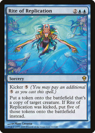 Rite of Replication [Zendikar] | Magic Magpie