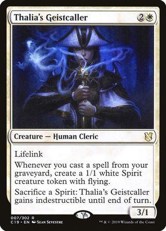 Thalia's Geistcaller [Commander 2019] | Magic Magpie