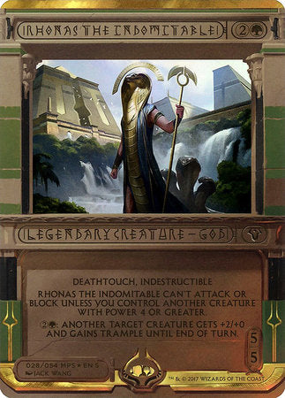 Rhonas the Indomitable [Amonkhet Invocations] | Magic Magpie
