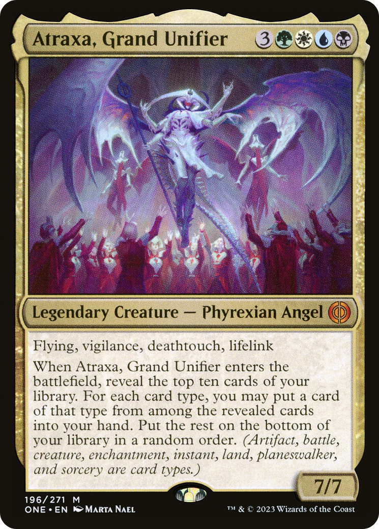 Atraxa, Grand Unifier [Phyrexia: All Will Be One] | Magic Magpie