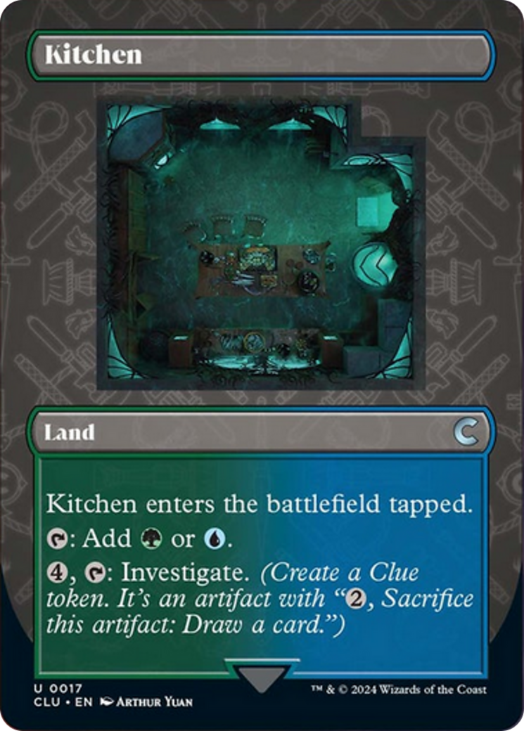 Kitchen (Borderless) [Ravnica: Clue Edition] | Magic Magpie