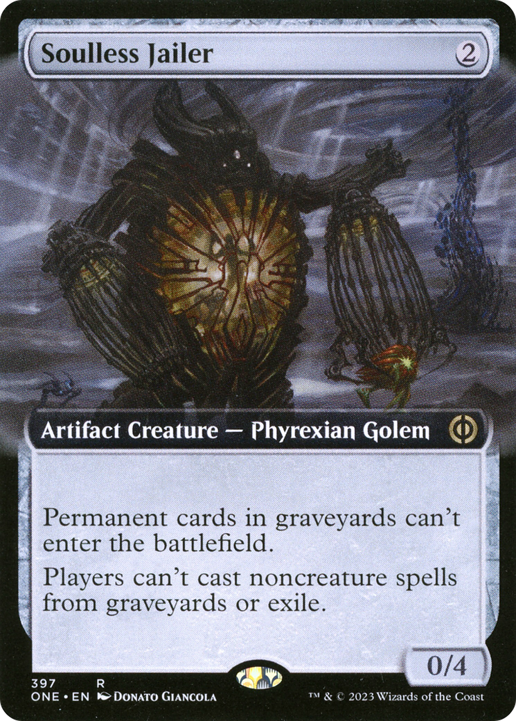 Soulless Jailer (Extended Art) [Phyrexia: All Will Be One] | Magic Magpie