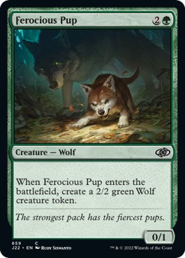 Ferocious Pup [Jumpstart 2022] | Magic Magpie