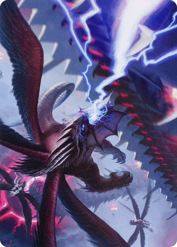 Defiant Thundermaw Art Card [March of the Machine Art Series] | Magic Magpie