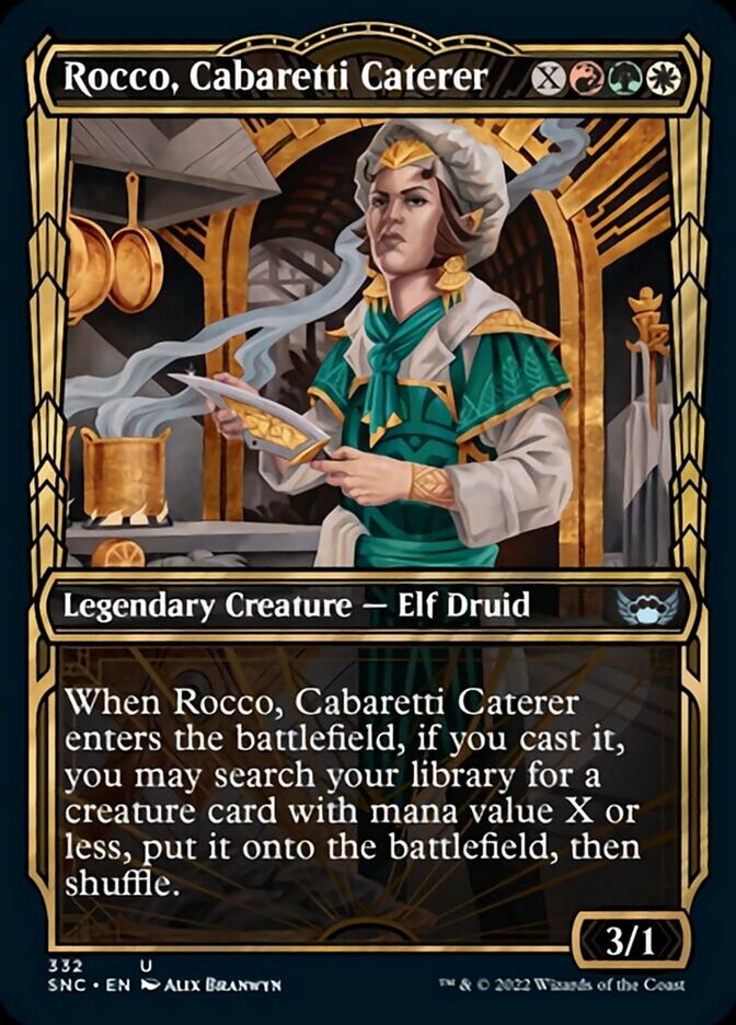 Rocco, Cabaretti Caterer (Showcase Golden Age) [Streets of New Capenna] | Magic Magpie