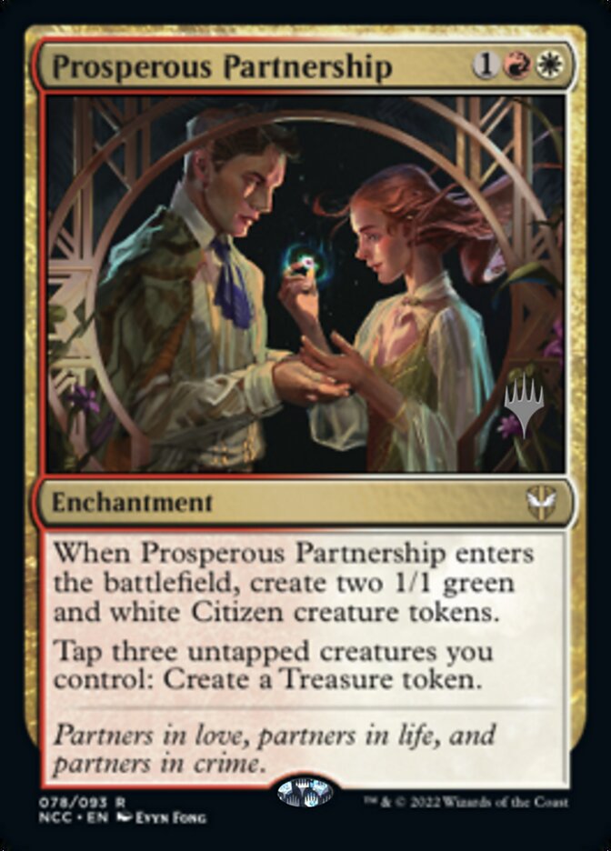 Prosperous Partnership (Promo Pack) [Streets of New Capenna Commander Promos] | Magic Magpie