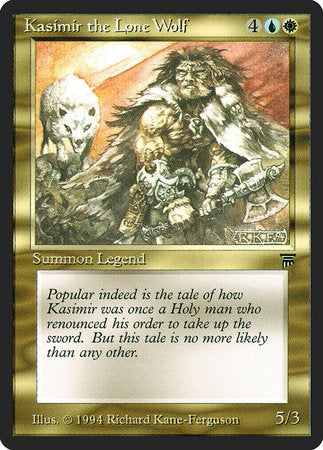 Kasimir the Lone Wolf [Legends] | Magic Magpie