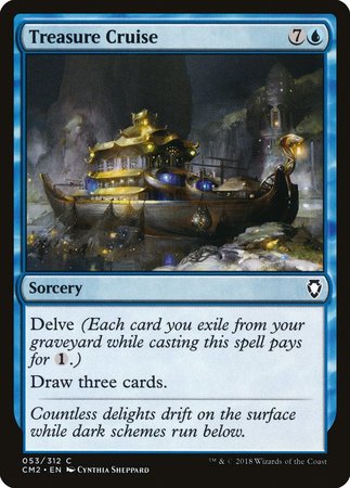 Treasure Cruise [Commander Anthology Volume II] | Magic Magpie