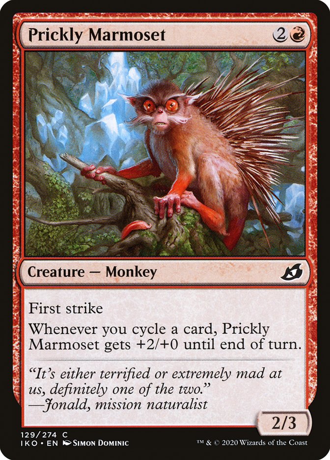 Prickly Marmoset [Ikoria: Lair of Behemoths] | Magic Magpie