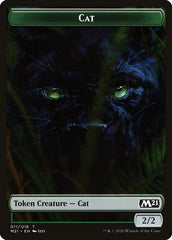 Bird // Cat (011) Double-sided Token [Core Set 2021 Tokens] | Magic Magpie