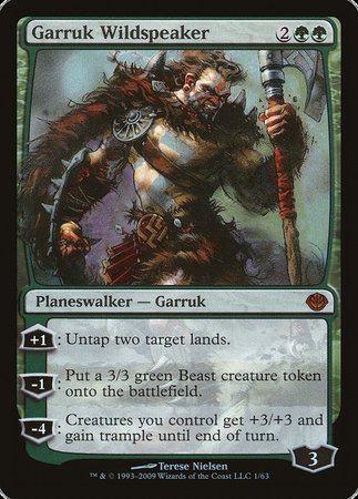 Garruk Wildspeaker [Duel Decks: Garruk vs. Liliana] | Magic Magpie