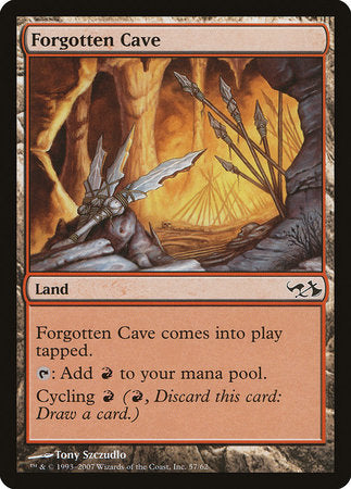 Forgotten Cave [Duel Decks: Elves vs. Goblins] | Magic Magpie