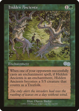 Hidden Ancients [Urza's Saga] | Magic Magpie