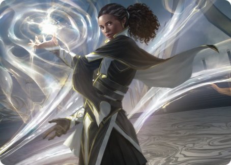 Clever Lumimancer Art Card [Strixhaven: School of Mages Art Series] | Magic Magpie